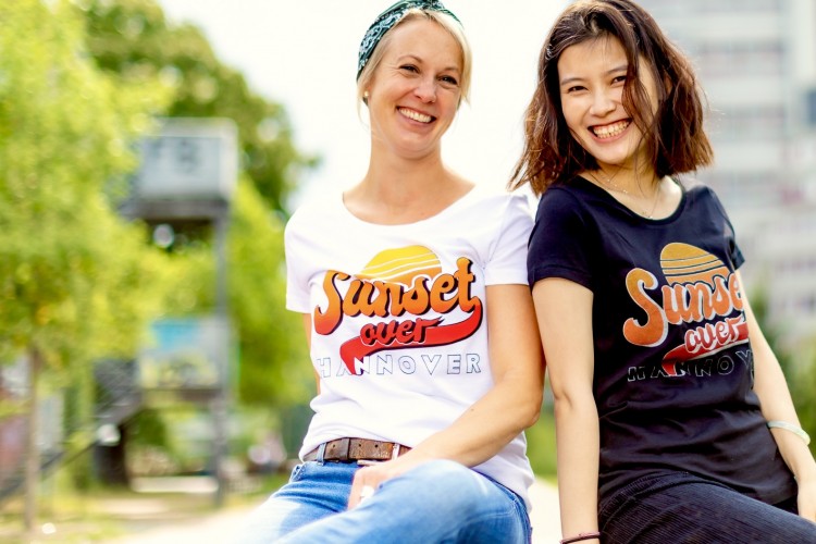 sunset over hannover